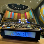 View of the General Assembly Hall of the United Nations from the Venezuelan seat. Photo: File photo.