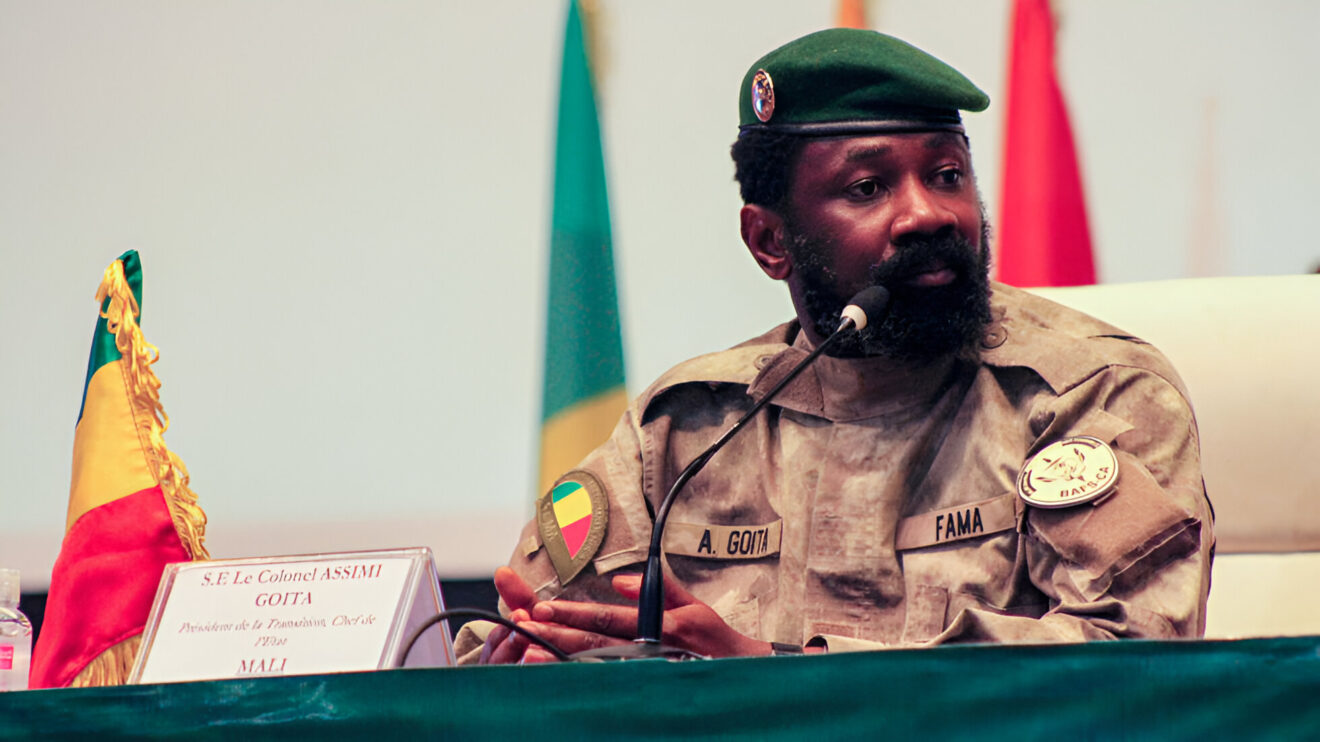 Mali's interim President Assimi Goita attends the first ordinary summit of heads of state and governments of the Alliance of Sahel States (AES) in Niamey, Niger on July 6, 2024. Photo: Mahamadou Hamidou/Reuters/file photo.