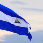A waving Nicaraguan flag. Photo: Cesar Perez/El19Digital/file photo.