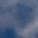 An armed 'Israeli' fighter jet flies over Haifa, northern occupied Palestine. Photo: AP.