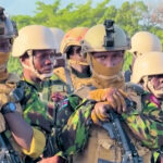 Kenyan soldiers deployed in Haiti since Jun. 25, 2024 as part of the Multinational Security Support (MSS) mission. Photo: Haïti Liberté.