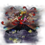 Art depicting anti-war protestors and US military bases. Photo: Philippine Revolution Web Central.