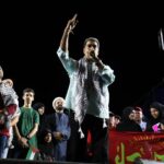 Venezuelan President Nicolás Maduro ratifies his support for the Palestinian and Lebanese people amid Israeli bombings in Beirut and the assassination of Hezbollah leader Hassan Nasrallah, in La Guaira, La Guaira state, September 28, 2024. Photo: X/@PressTV.