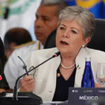 Mexican Foreign Affairs Secretary Alicia Bárcena at the United Nations. Photo: El Universal.