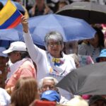 Mass mobilization on September 19 in Bogotá. Photo: @infopresidencia/X.