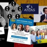 Collage showing various organizations and political and business personalities behind the constant coup attempts against Venezuela. Photo: Diario Red.