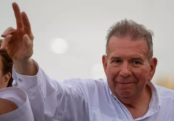 Venezuelan far-right opposition's former presidential candidate Edmundo González Urrutia. Photo: Miguel Gutiérrez/EFE.