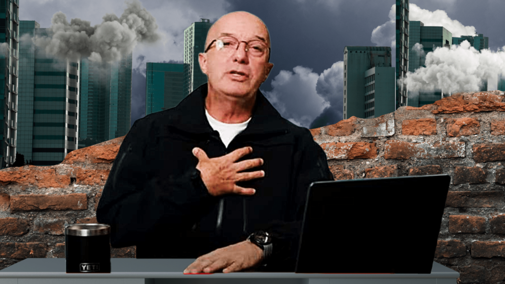 Venezuelan opposition figure Iván Simonovis in one of his video messages on social media. Photo: X.