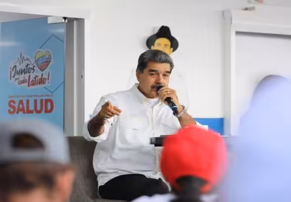 Venezuelan President Nicolás Maduro at the inauguration of a new healthcare center in El Junquito parish, Libertador municipality, Caracas, September 4, 2024. Photo: La Prensa de Monagas.