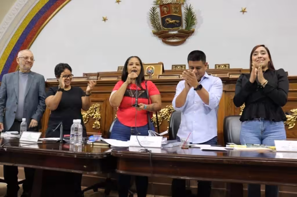 Venezuelan National Assembly deputies inaugurate the preparatory meeting for a world congress against fascism on September 5, 2024. Photo: National Assembly of Venezuela.