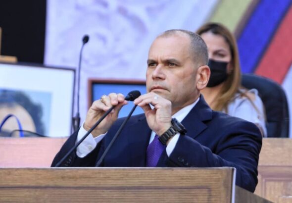 Remigio Ceballos, Venezuela's new ambassador to China. Photo: X/@Asamblea_Ven.