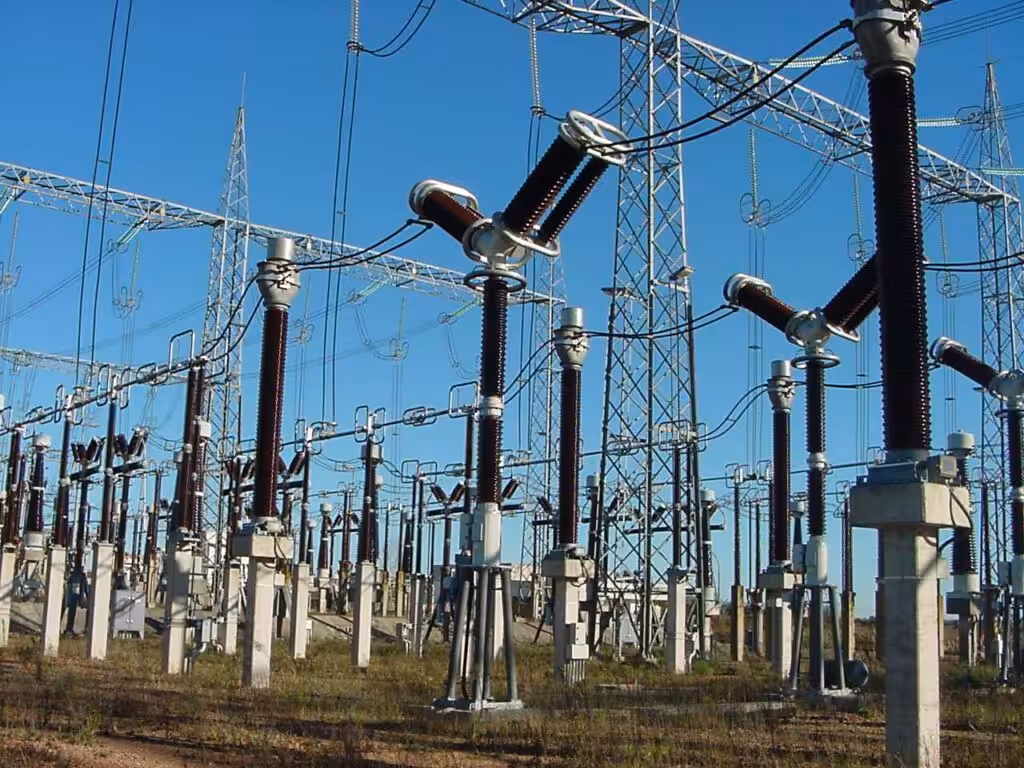 Transmission lines and towers of the National Electrical System. File photo.