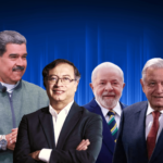 Photo composition showing, from left to right, Venezuelan President Nicolás Maduro, Colombian President Gustavo Petro, Brazilian President Luiz Inácio Lula Da Silva, and Mexican President Andrés Manuel López Obrador. Photo: RedRadioVE.