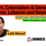 Poster for Orinoco Tribune's interview with Beirut-based political analyst and journalist Laith Marouf. Photo: Orinoco Tribune.