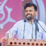 Anura Kumara Dissanayake addressing a campaign rally. Photo: Anura Kumara Dissanayake/X.