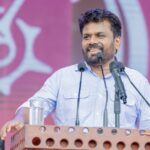 Anura Kumara Dissanayake addressing a campaign rally. Photo: Anura Kumara Dissanayake/X.