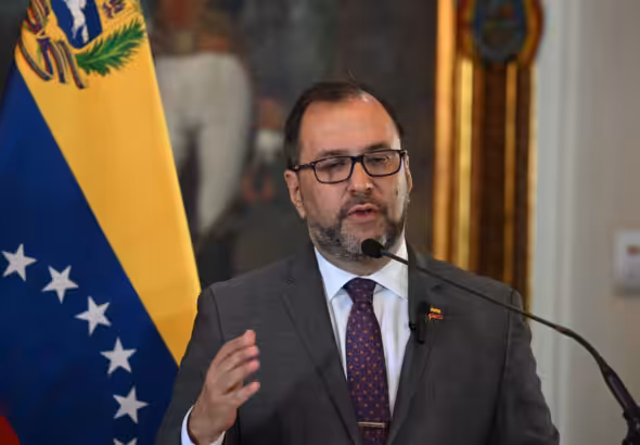 Venezuelan Foreign Affairs Minister Yván Gil. Photo: Federico Parra/AFP.