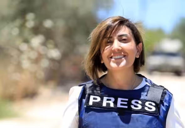 Lebanese journalist Amal Khalil. Photo: Social Media.