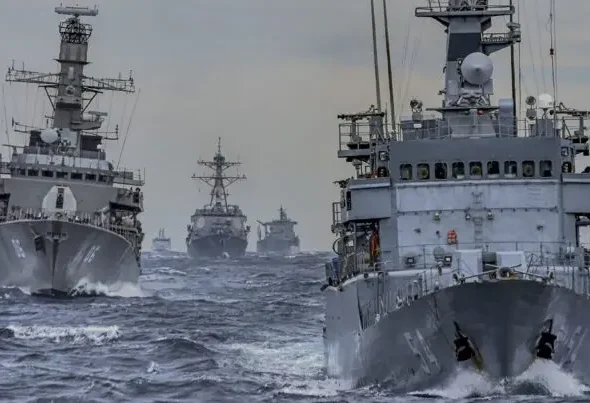War Ships of Chilean Army, Aug 2024 Photo: Armada Chile.