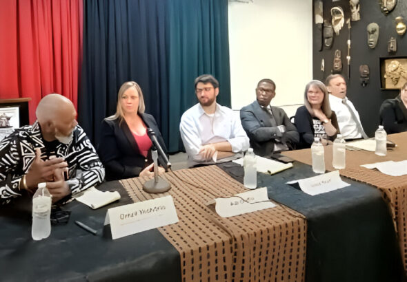 Post Verdict Assembly. Photo: Struggle La Lucha.