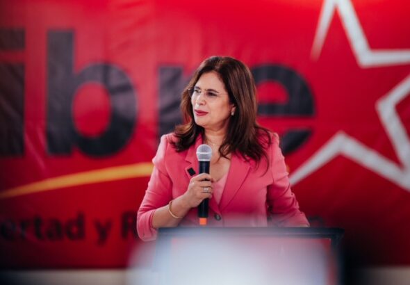 Featured image: Rixi Moncada, the new Honduran Defense Secretary. Photo: File photo.