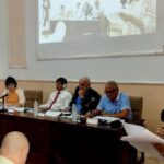 Rosa Miriam Elizalde speaking at the Conference at the Vietnam-Cuba Seminar – Socialist Press in Transformation. Photo: Resumen Latinoamericano - English/File photo.