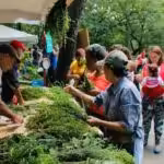 Venezuelans visiting the Conuquera Fair in Caracas. Photo: AFGJ.