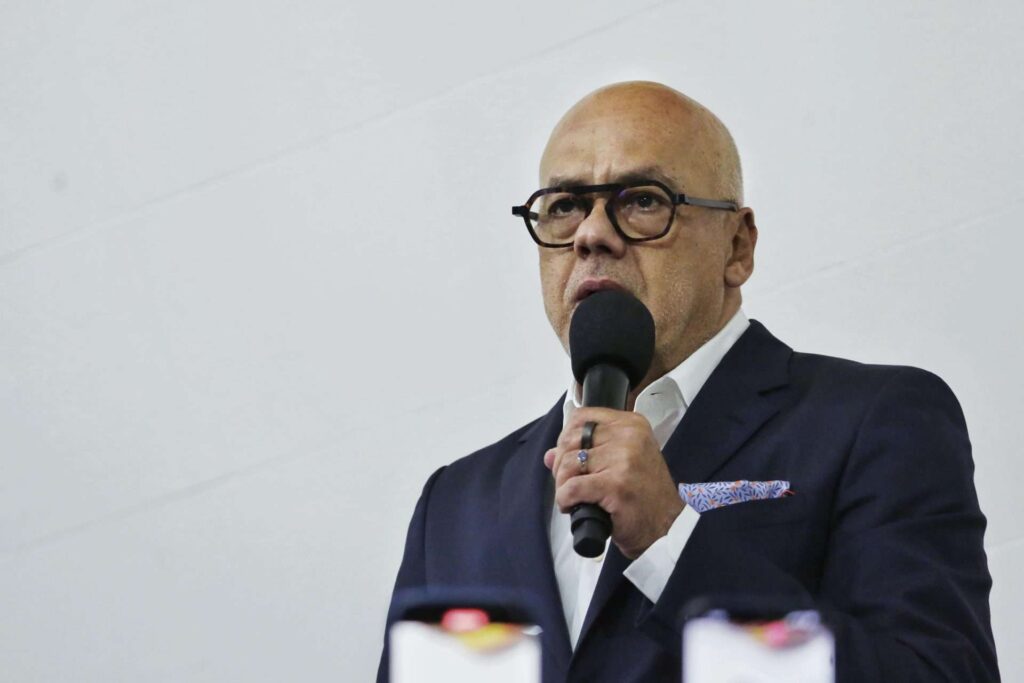 The president of the Venezuelan National Assembly, Jorge Rodríguez. Photo: Últimas Noticias.