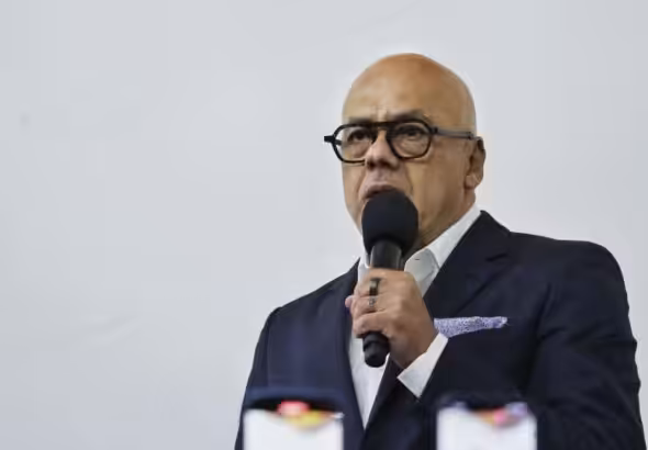 The president of the Venezuelan National Assembly, Jorge Rodríguez. Photo: Últimas Noticias.