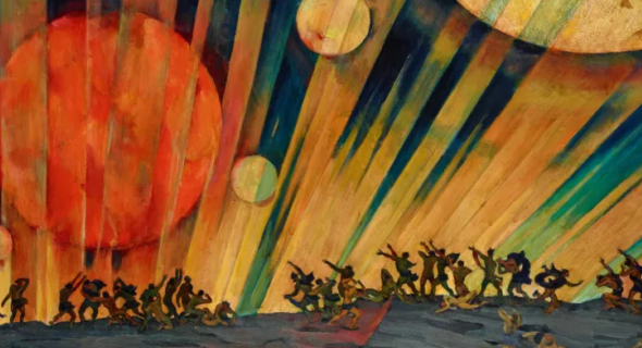 New Planet, 1921 by Konstantin Yuon. Photo: State Tretyakov Gallery, Moscow.