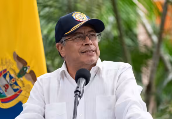 Colombian president Gustavo Petro. Photo: RT.