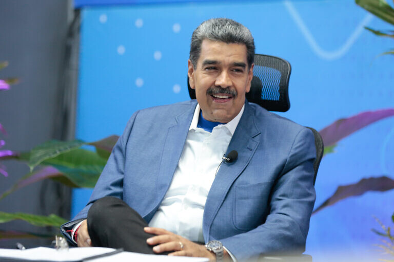 Nicolás Maduro on television. Photo: Alba Ciudad.