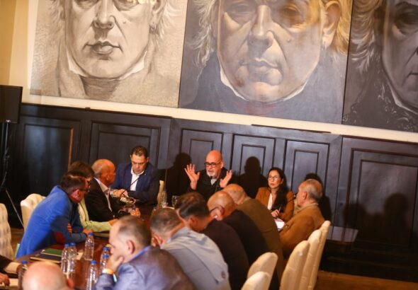 Parliament Technical and Regulation Subcommittee headed by Deputy Francisco Ameliach (PSUV) initiate its work to review and update the Venezuelan electoral legal framework, on Tuesday, October 8, 2024. Photo: Ciudad Valencia.