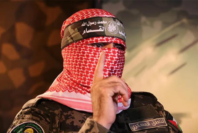 Abu Obeida, the military spokesman of Al-Qassam Brigades. Photo: Al-Qassam military media