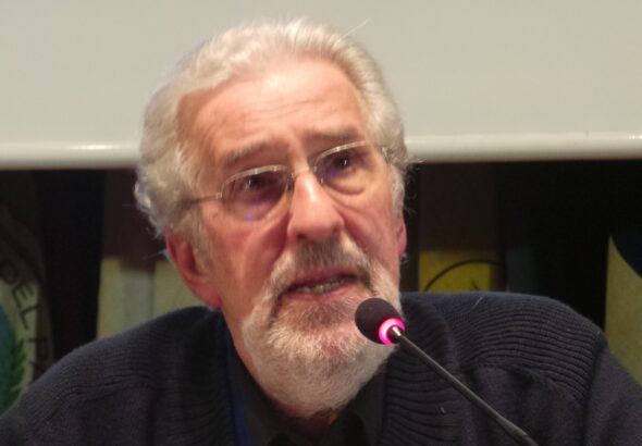 Argentinian political analyst Atilio Borón. Photo: Montserrat Boix