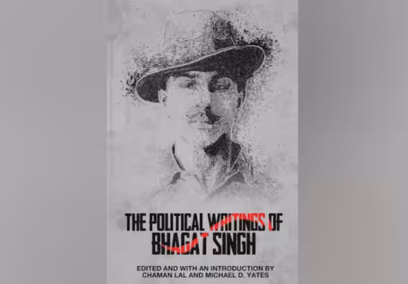 Book cover of the book “The Political Writings of Bhagat Singh. Photo: NYU Press.