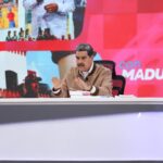 Venezuelan President Nicolas Maduro during his weekly television program Con Maduro+. Photo: Presidential Press.