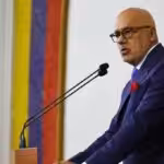 Jorge Rodríguez addresses his audience. Photo: Prensa Latina.