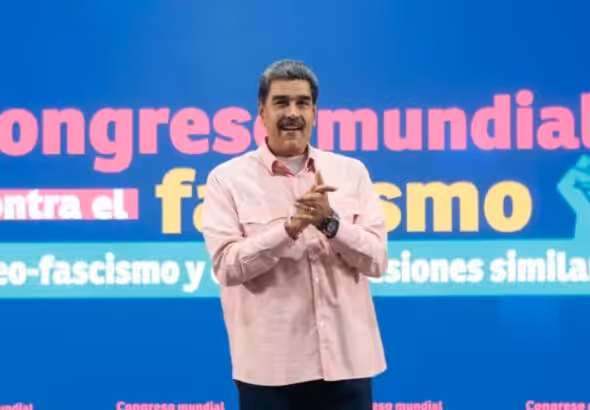 Venezuelan President Nicolás Maduro during the Anti-Fascist Congress held in September 2024 in Caracas. Photo: Presidential Press.