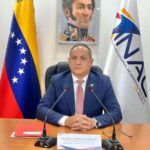 Venezuelan Transport Minister Ramón Velásquez Araguayán speaks to the press, October 2, 2024. Photo: Instagram.