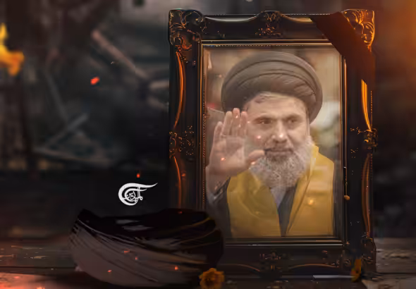 Hezbollah Executive Council president, martyr Sayyed Hashem Safieddine. Photo: Ali Hadi Chmeis.