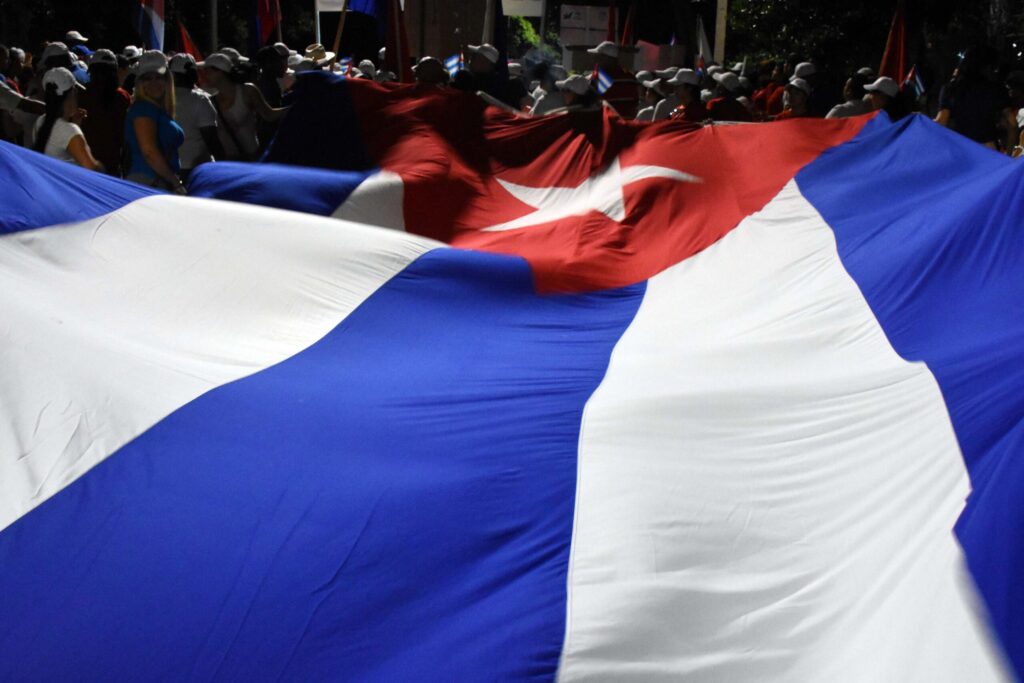 Cuba flag. Photo: Resumen Latinoamericano - English/File photo.