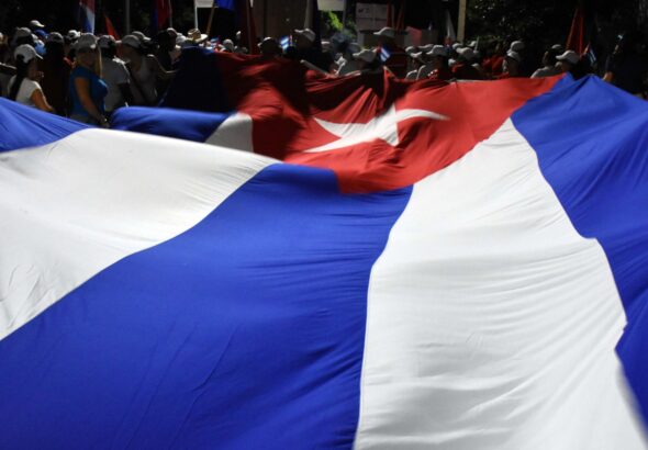 Cuba flag. Photo: Resumen Latinoamericano - English/File photo.
