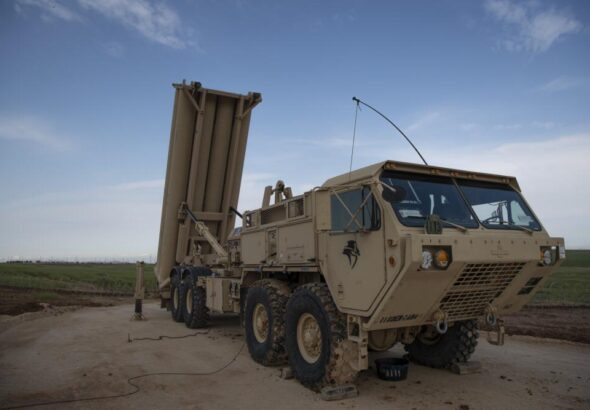 US Military Terminal High Altitude Area Defense (THAAD) battery. Photo: US Army Europe.