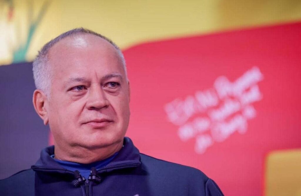 Diosdado Cabello during the transmission of his program Con El Mazo Dando, October 16, 2024. Photo: Con El Mazo Dando.