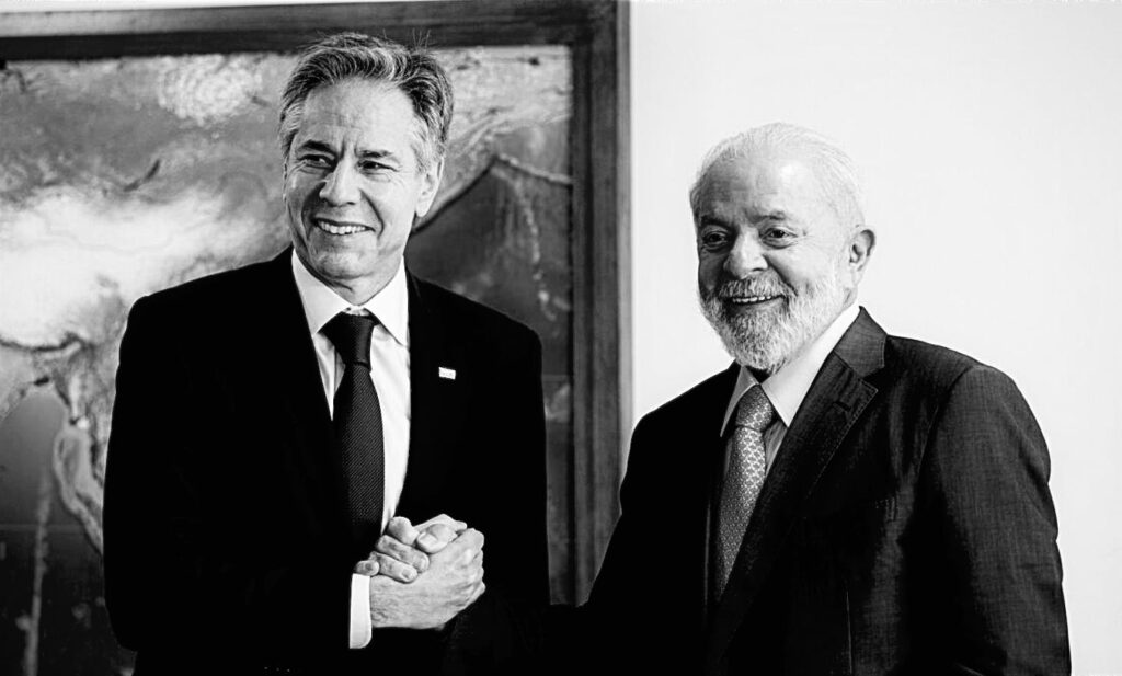 Secretary Blinken meets with Brazilian President Lula da Silva. Photo: US Embassy in Brazil.