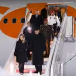 President Maduro touches down in Kazan, Russia.
