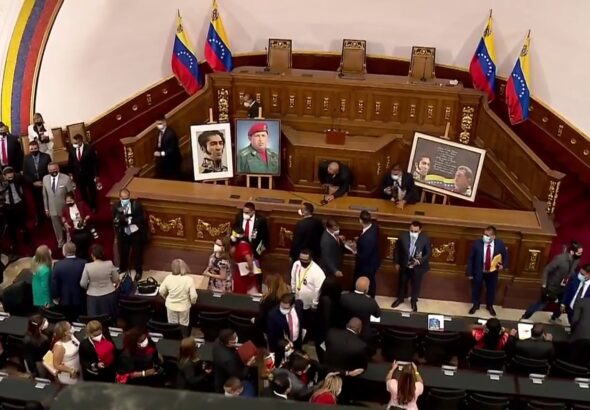 The National Assembly of Venezuela in session. Photo: Local10/File photo.