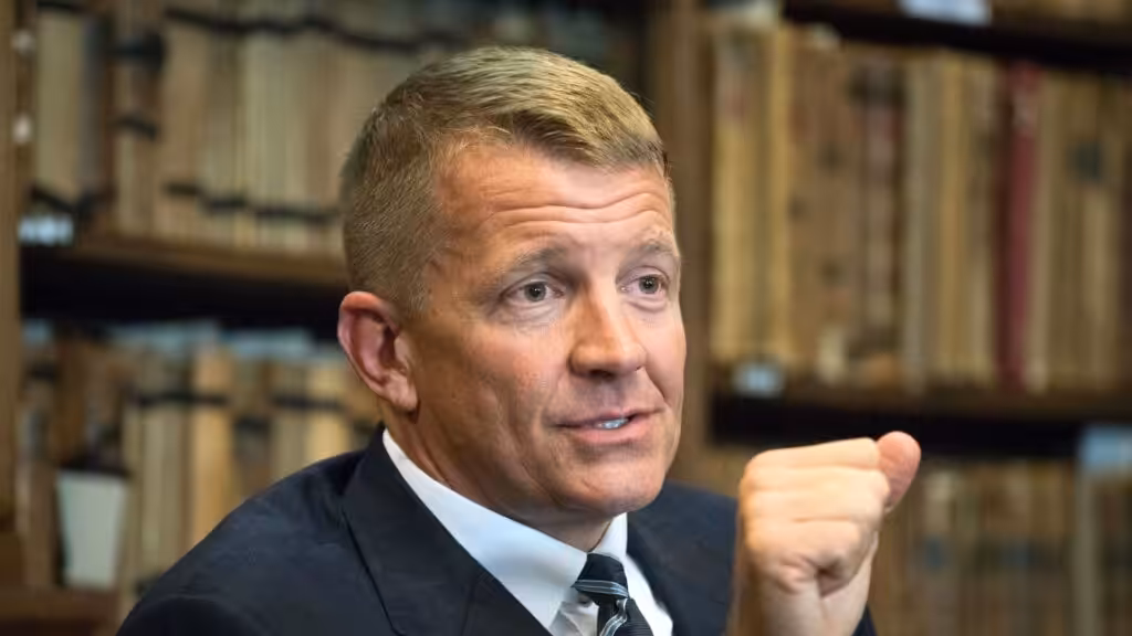 Featured image: US mercenary boss Erik Prince. File photo.