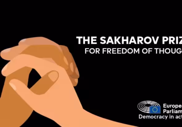 Sakharov Prize imaginary. Photo: European Parliament/file photo.